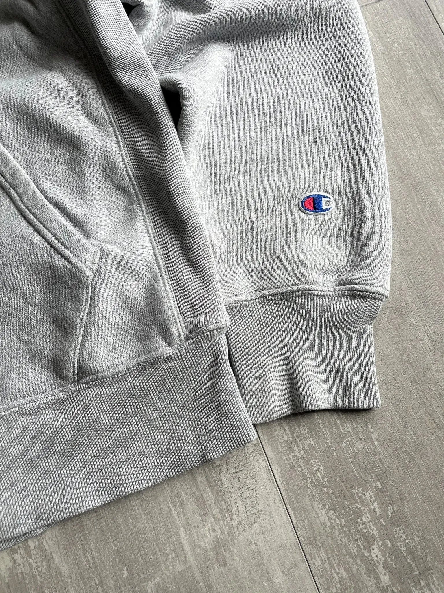 Champion Reverse Weave Hoodie Grey - M