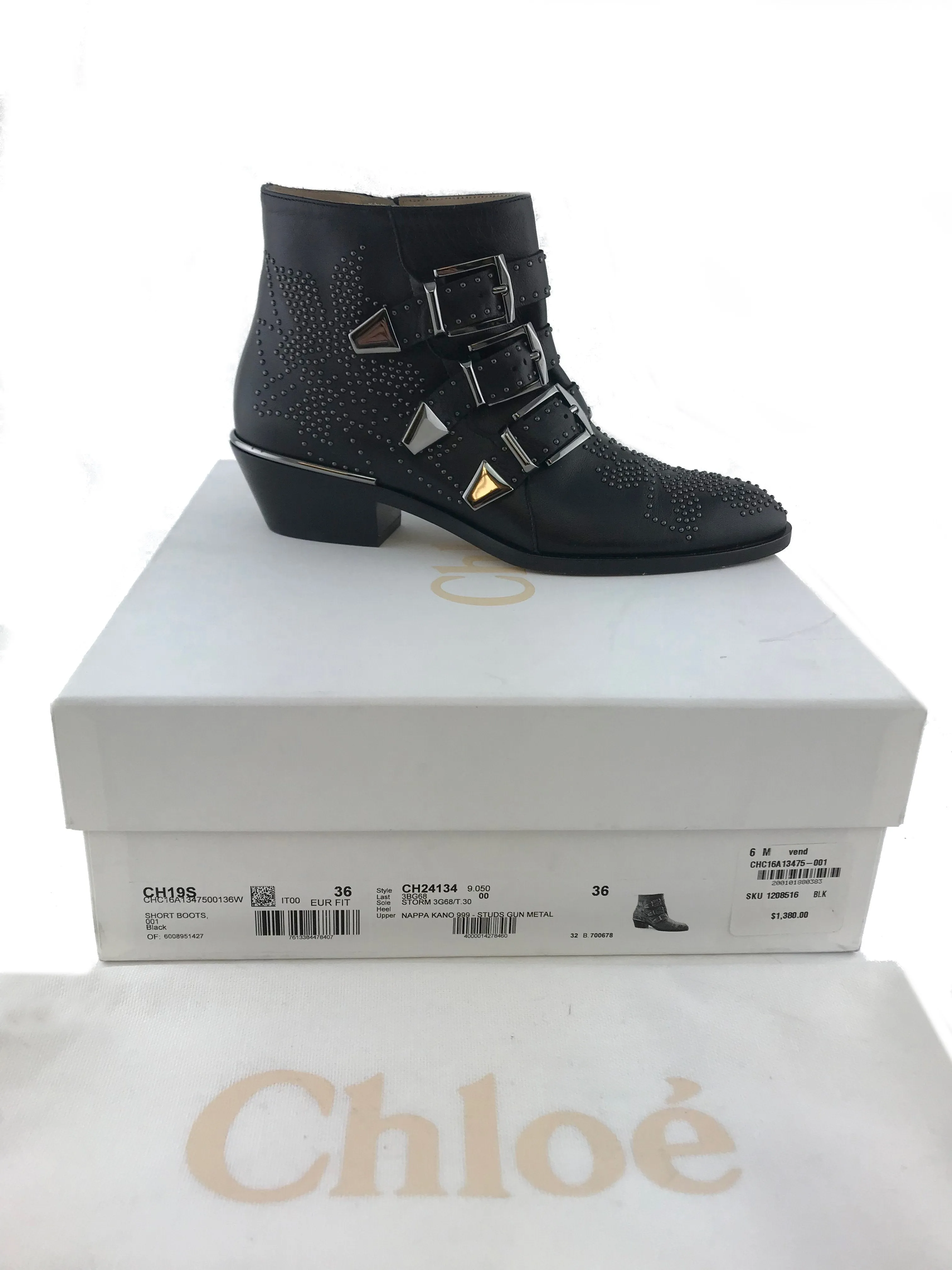 Chloe Suzanna Boot Size 6