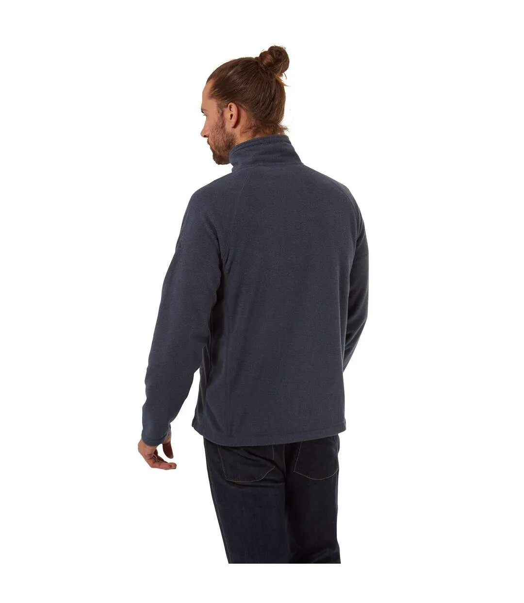 Craghoppers Mens Corey VI Half Zip Fleece Top (Navy Marl) - UTCG1466