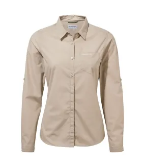 Craghoppers Womens/Ladies Kiwi II Shirt (Desert Sand) - UTCG1698