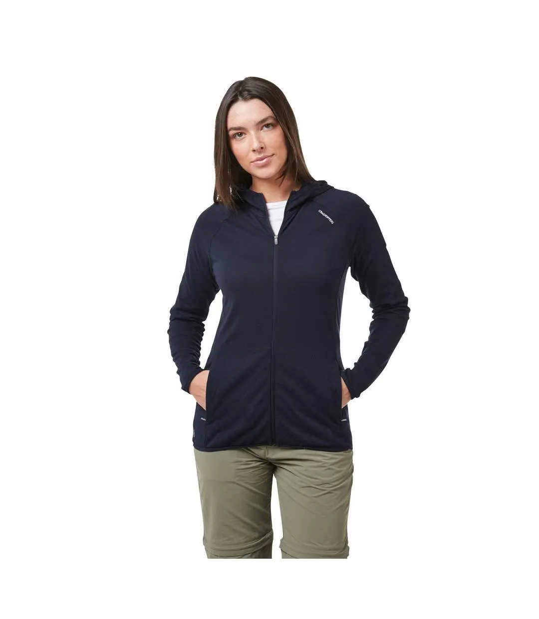 Craghoppers Womens/Ladies NosiLife Nilo Hooded Top (Blue Navy) - UTCG1359