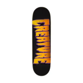 Creature Logo Outline Stumps Deck 8.5