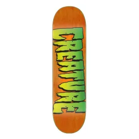 Creature Skateboards Logo Stump Skateboard Deck 8.8