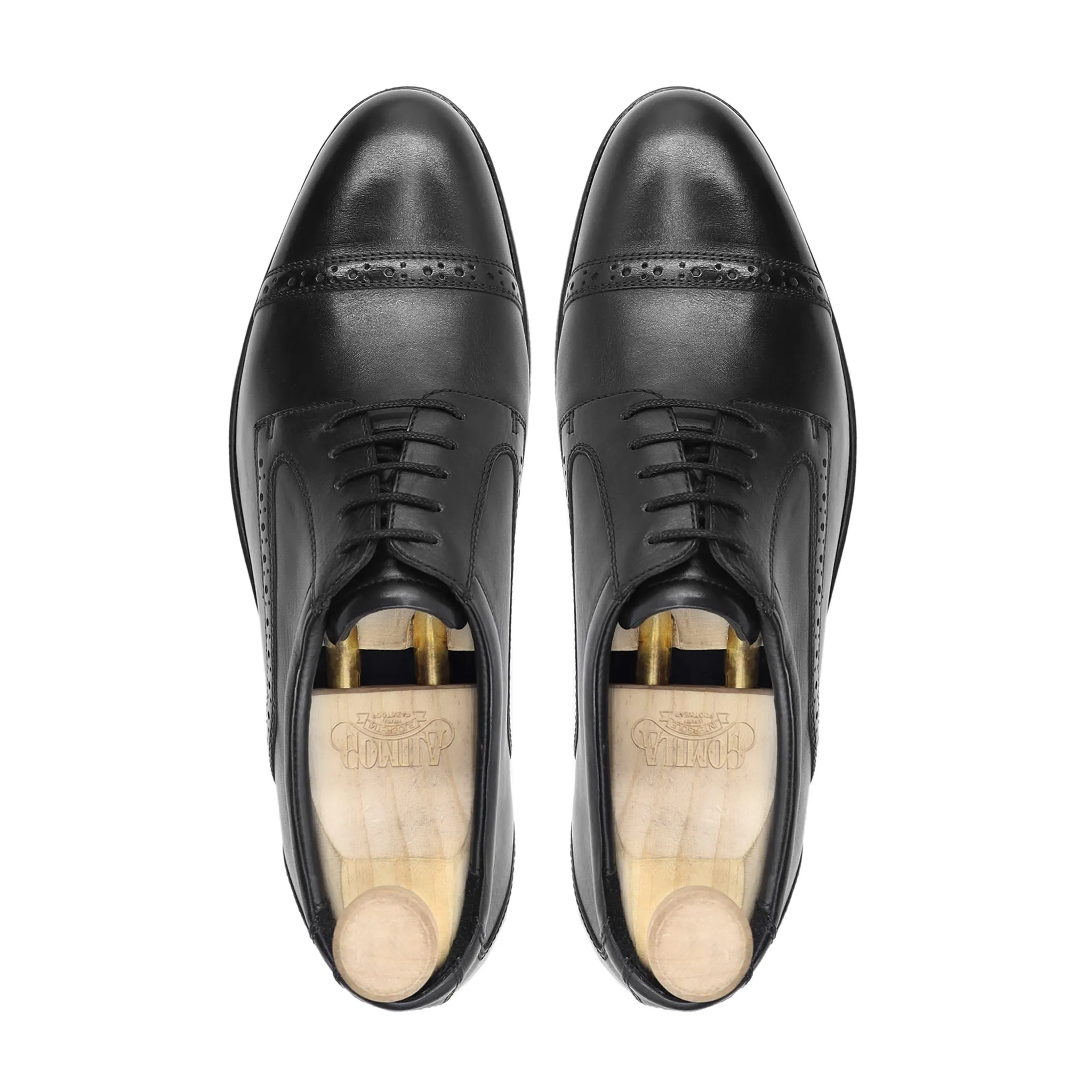 Crispin black derby shoes for men - Shop now and save big!