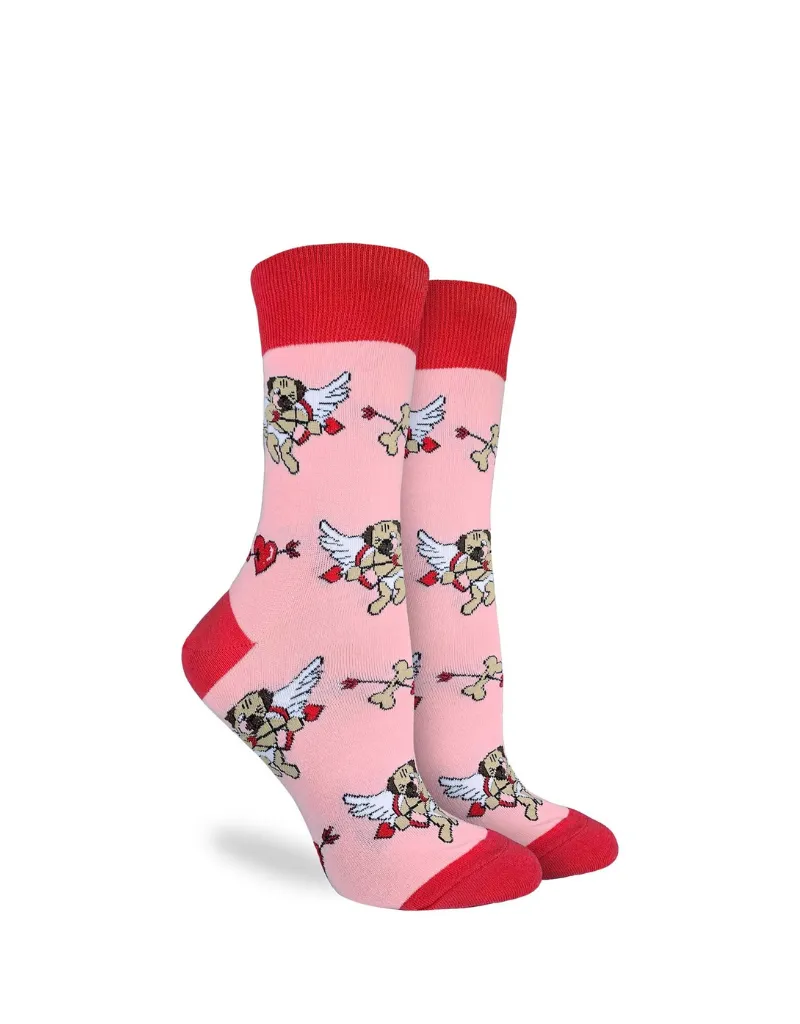 Cute Pugs Socks for Valentine's Day