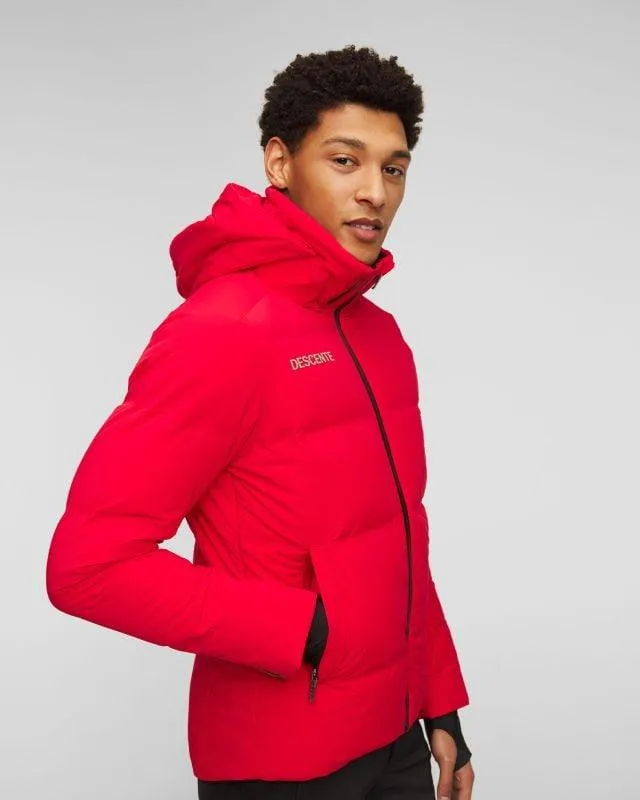 DESCENTE - Men's Swiss Down Ski Jacket - Duvet-lined Winter Coat.