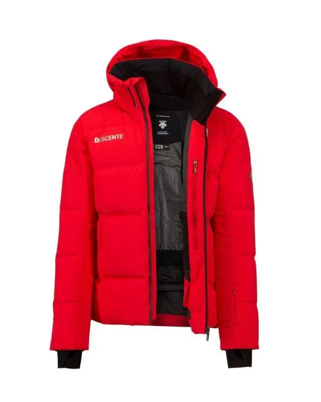 DESCENTE - Men's Swiss Down Ski Jacket - Duvet-lined Winter Coat.