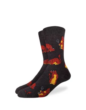 Devil Cat Socks