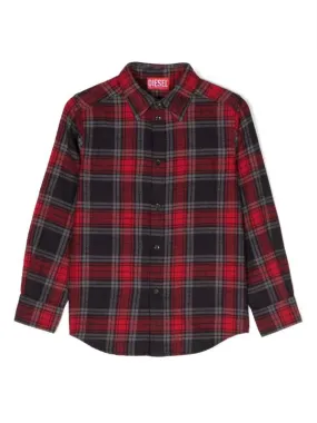 Diesel Shirt Check Red