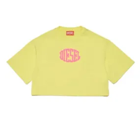 Diesel T-Shirt Logo Yellow