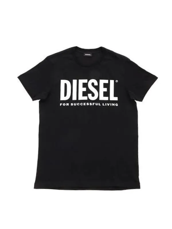 Diesel T-Shirt U Logo Black