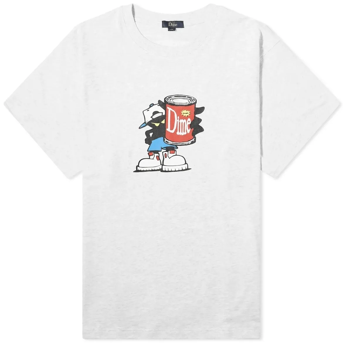 Dime  |Crew Neck Cotton Short Sleeves Logo Skater Style