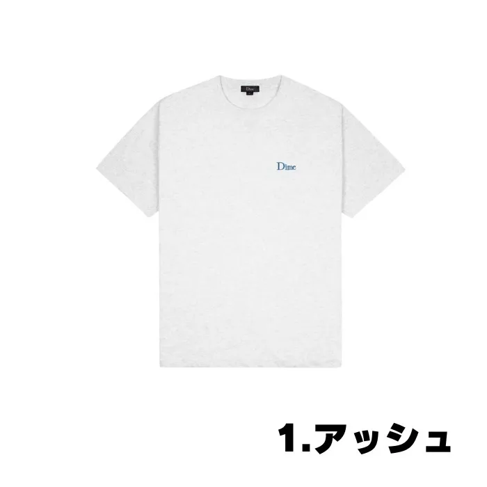 Dime  |Crew Neck Plain Cotton Short Sleeves Logo Skater Style