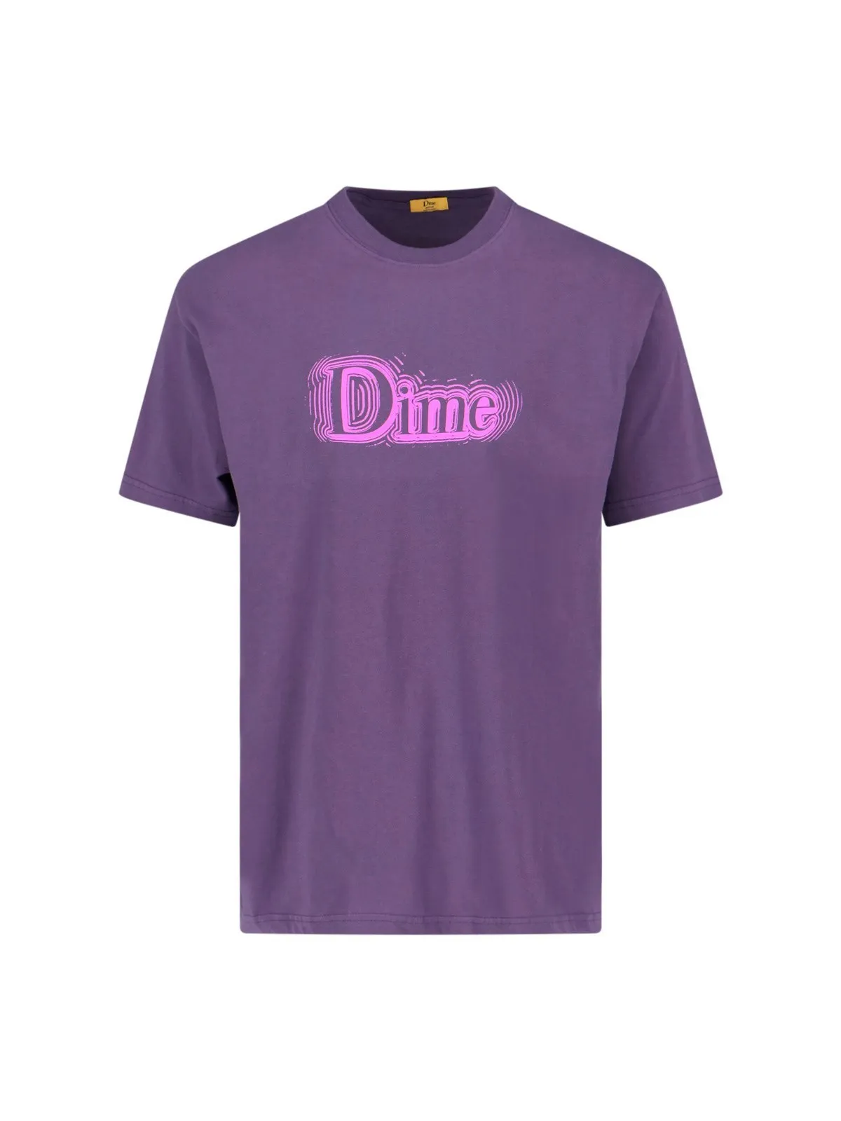 Dime  |Crew Neck Street Style Plain Cotton Short Sleeves Logo