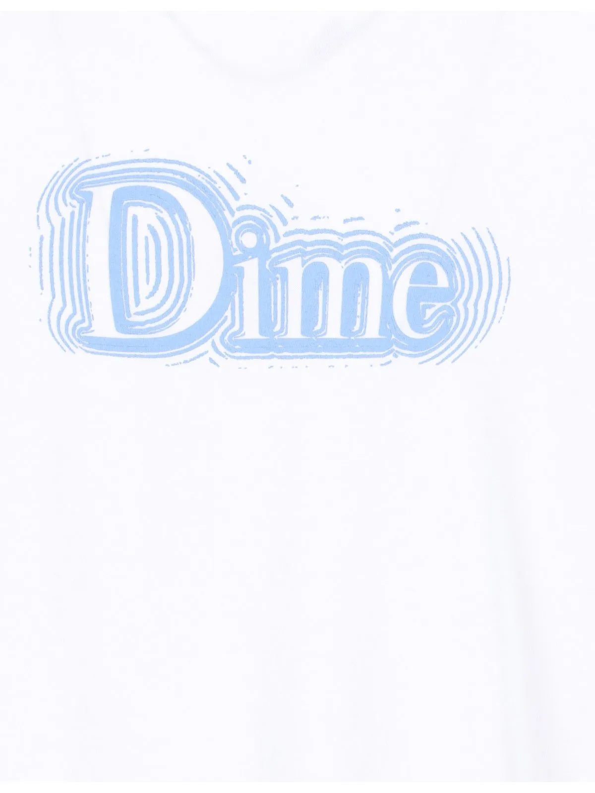 Dime  |Crew Neck Street Style Plain Cotton Short Sleeves Logo