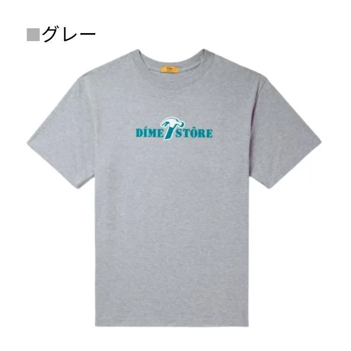 Dime  |Crew Neck Unisex Street Style Plain Cotton Short Sleeves