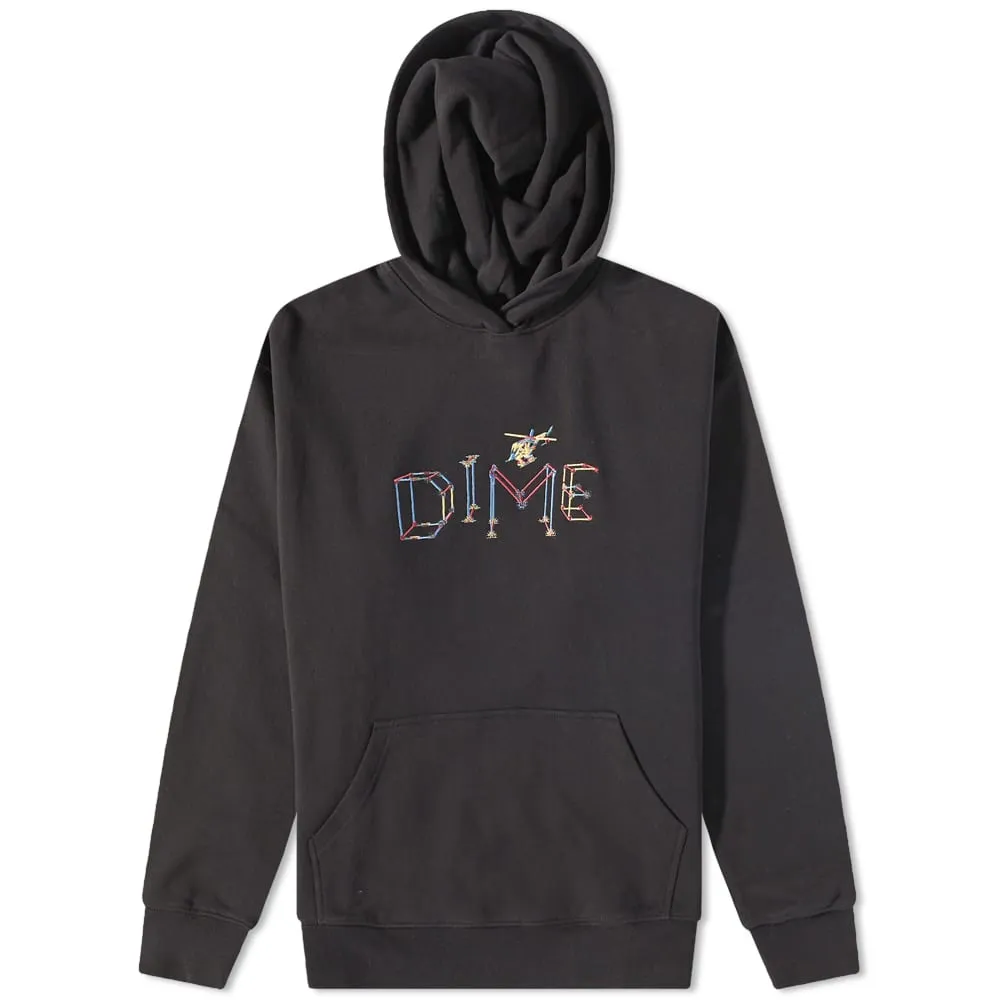 Dime DNEX HoodieBlack