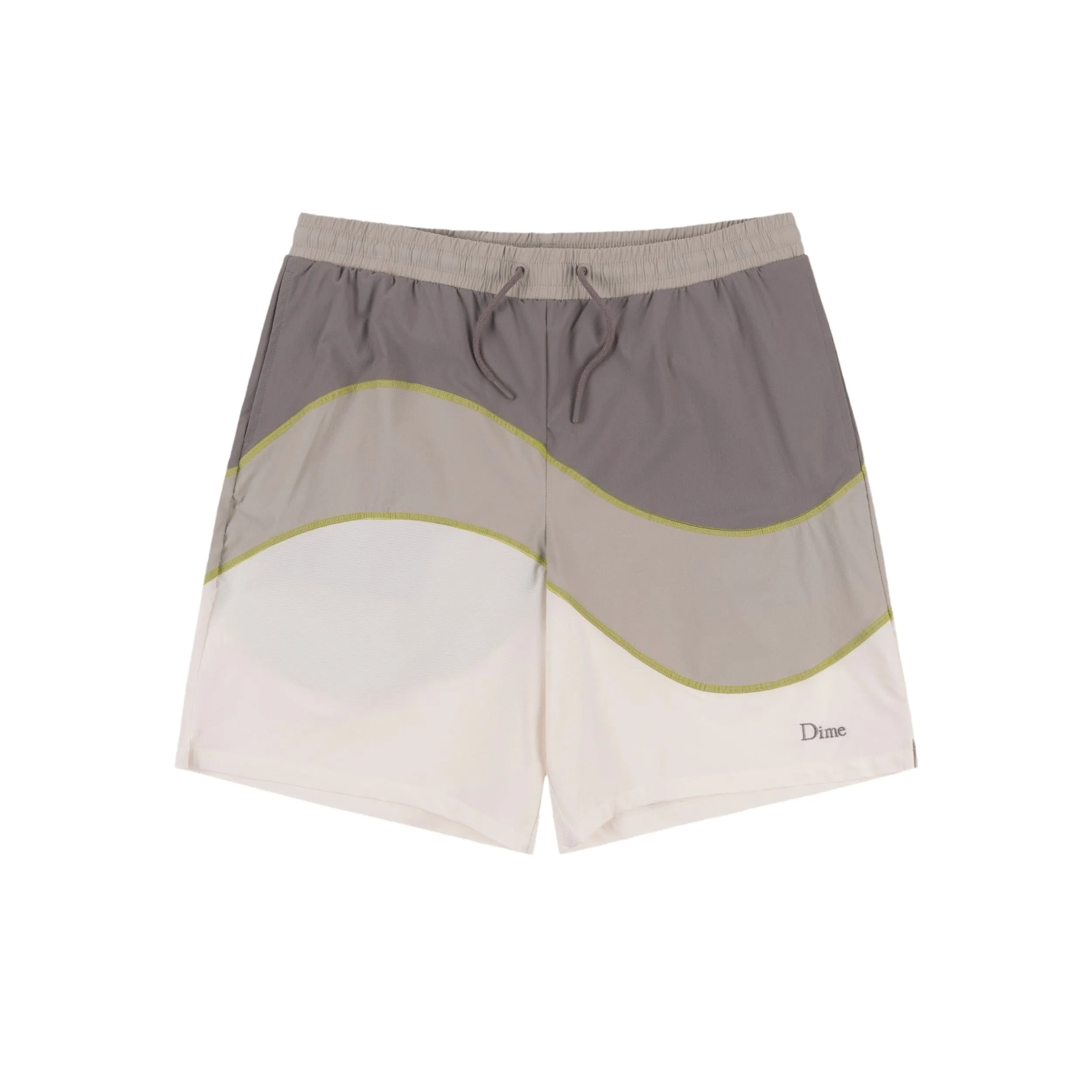 Dime MTL Wave Sport Shorts Gray