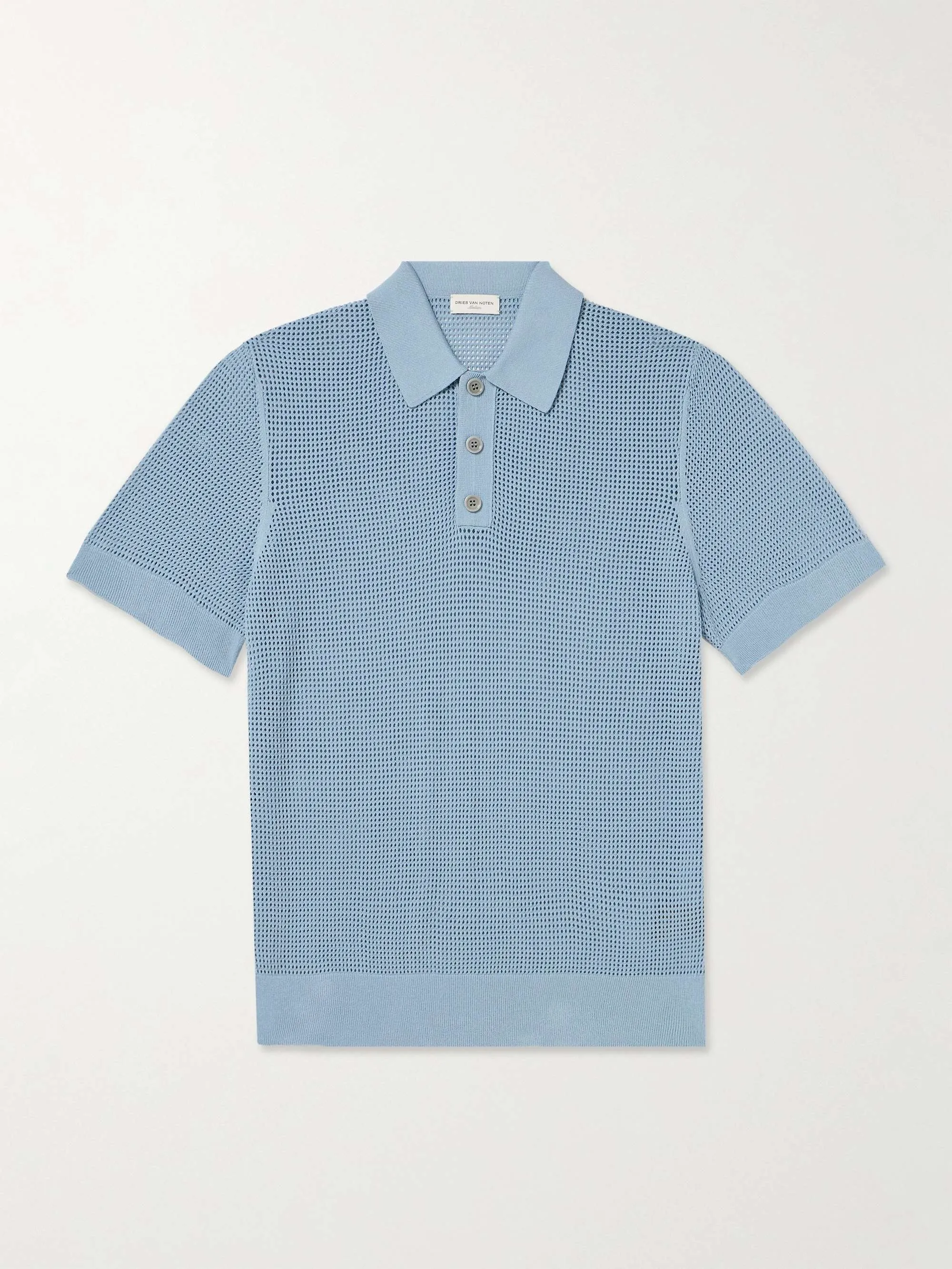 Dries Van Noten  |Blended Fabrics Plain Short Sleeves Designers Polos