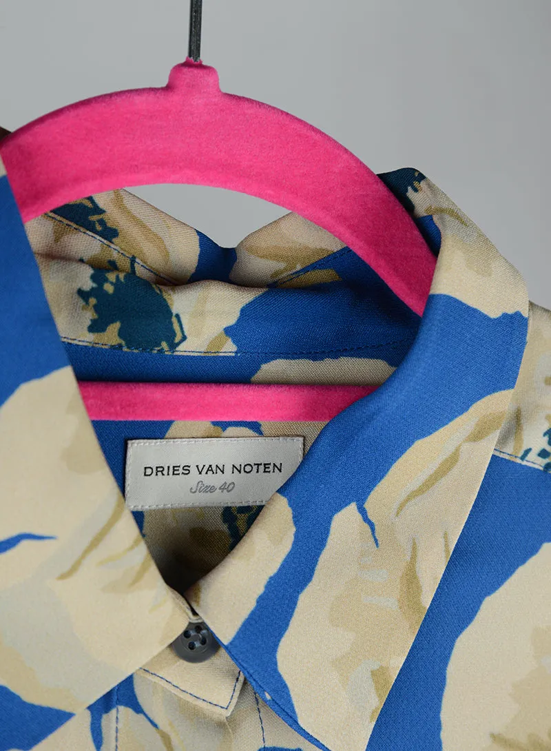 Dries Van Noten completo due pezzi bluette - Tg. 44