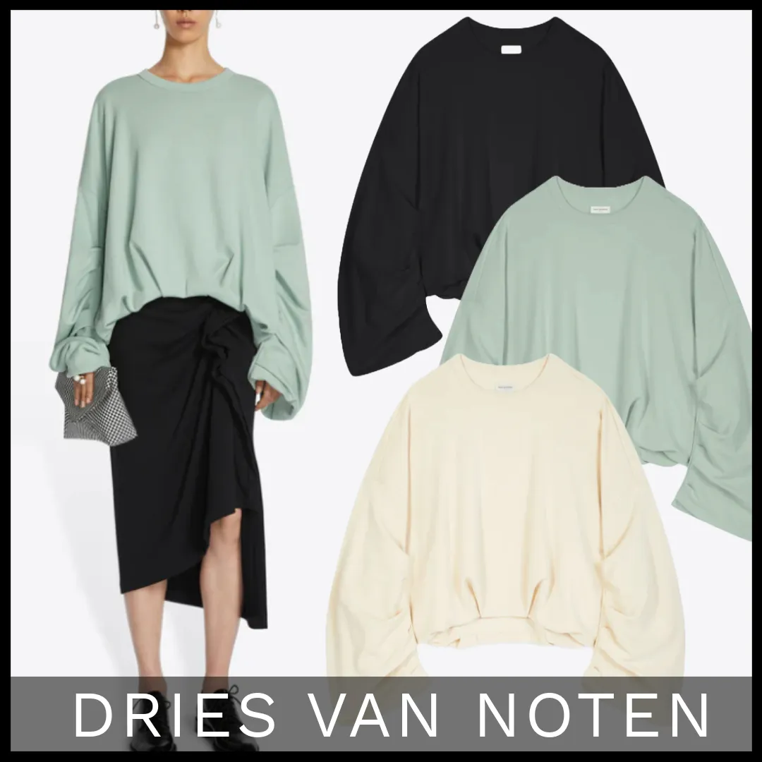 Dries Van Noten  |Draped sweatshirt