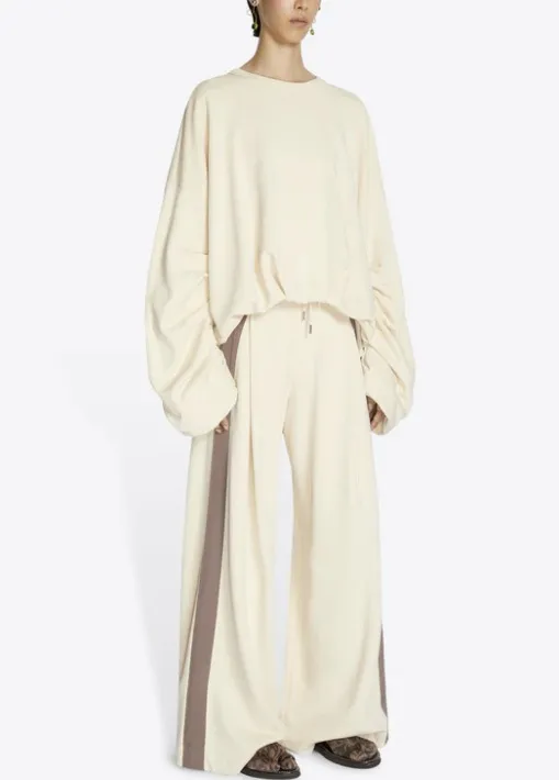 Dries Van Noten  |Draped sweatshirt