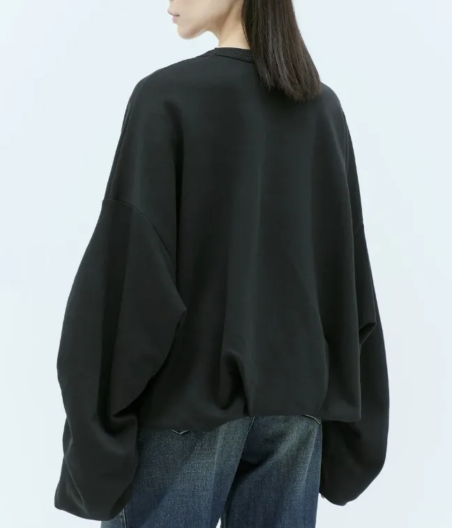 Dries Van Noten  |Draped sweatshirt