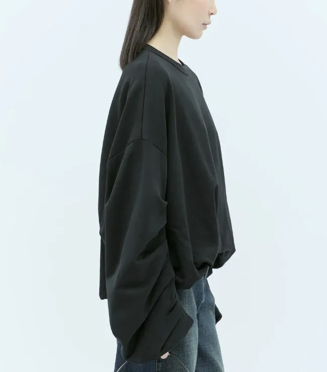 Dries Van Noten  |Draped sweatshirt