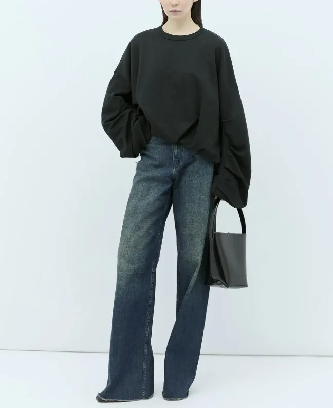 Dries Van Noten  |Draped sweatshirt