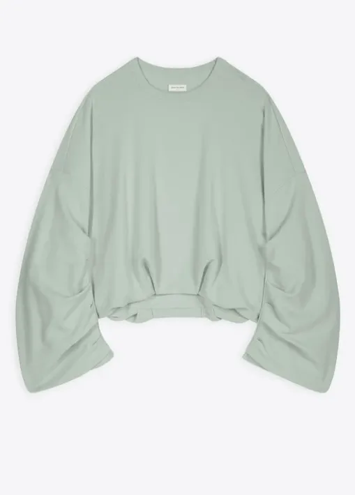 Dries Van Noten  |Draped sweatshirt