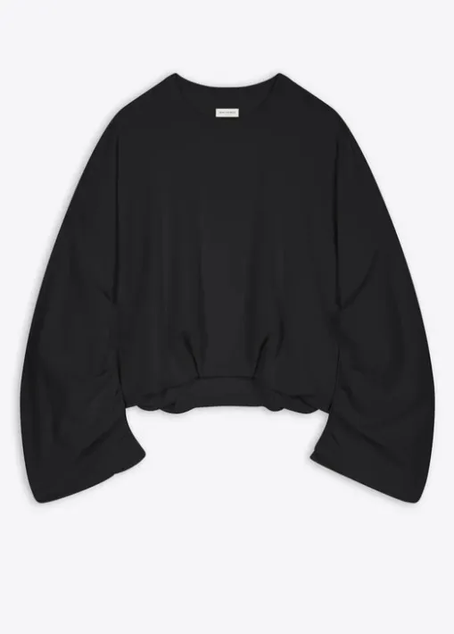 Dries Van Noten  |Draped sweatshirt