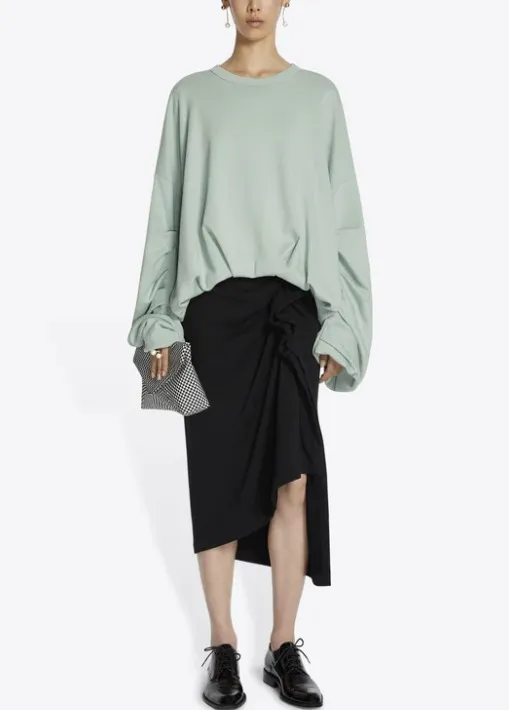 Dries Van Noten  |Draped sweatshirt