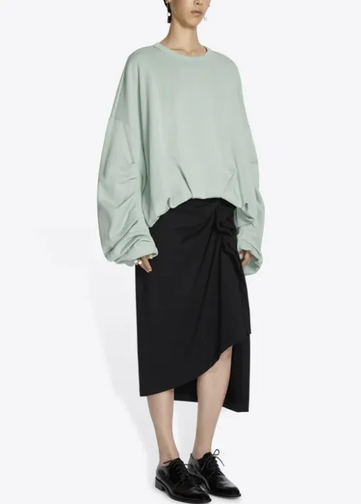 Dries Van Noten  |Draped sweatshirt