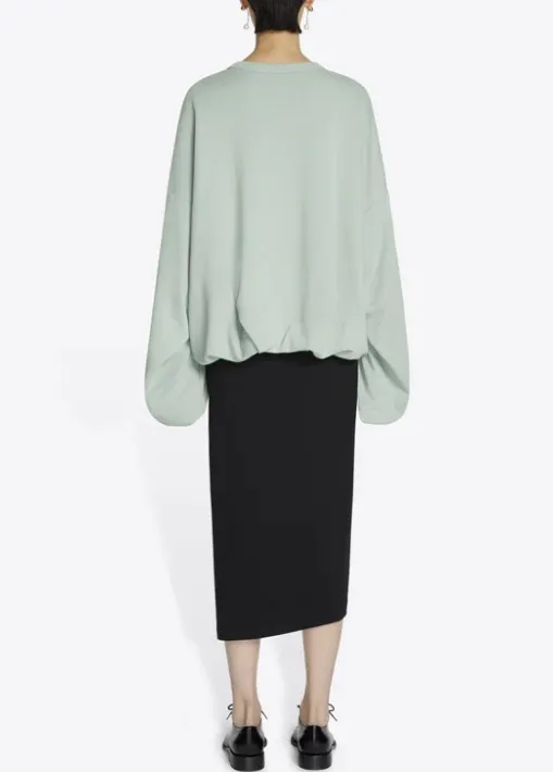 Dries Van Noten  |Draped sweatshirt