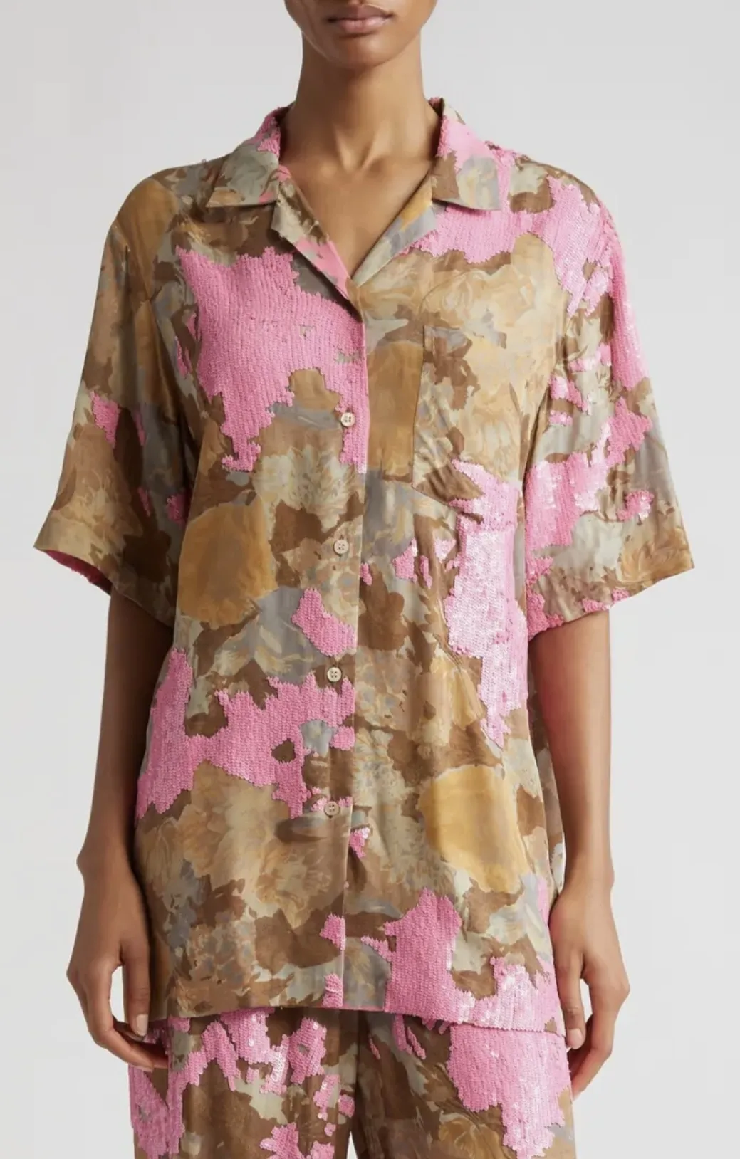 Dries Van Noten  |Embroidered shirt