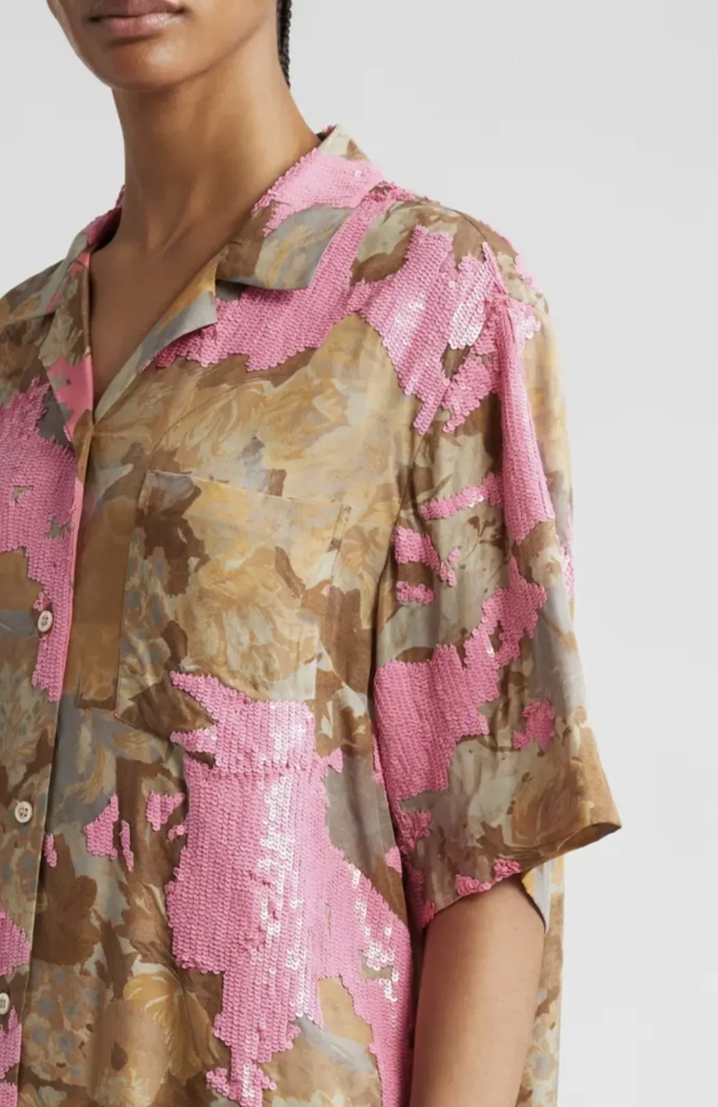 Dries Van Noten  |Embroidered shirt