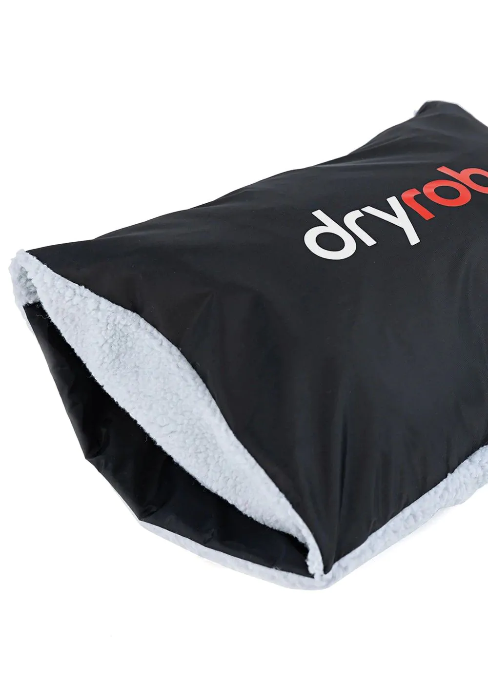 Dryrobe Fluffy Cushion Cover Black Red