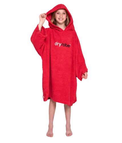 dryrobe Kids Organic Towel dryrobe - Red