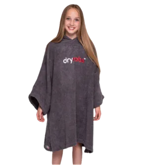 dryrobe Kids Organic Towel dryrobe - Slate Grey