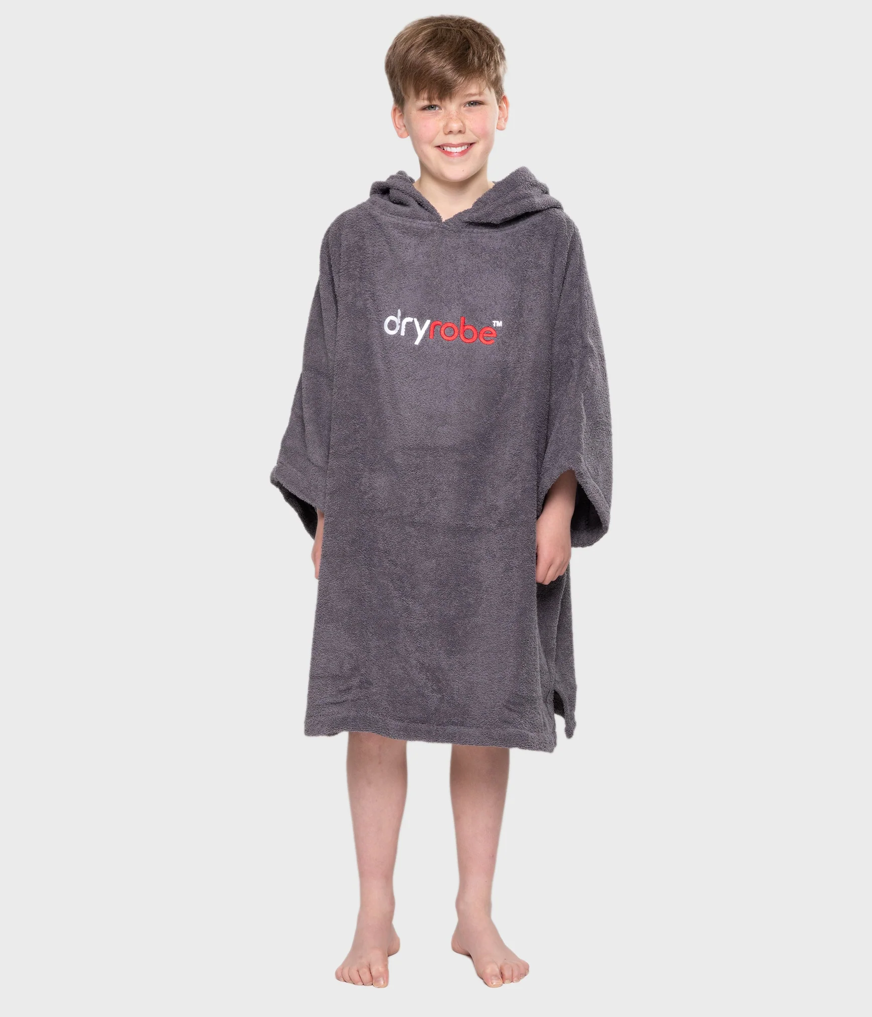 dryrobe Kids Organic Towel dryrobe - Slate Grey