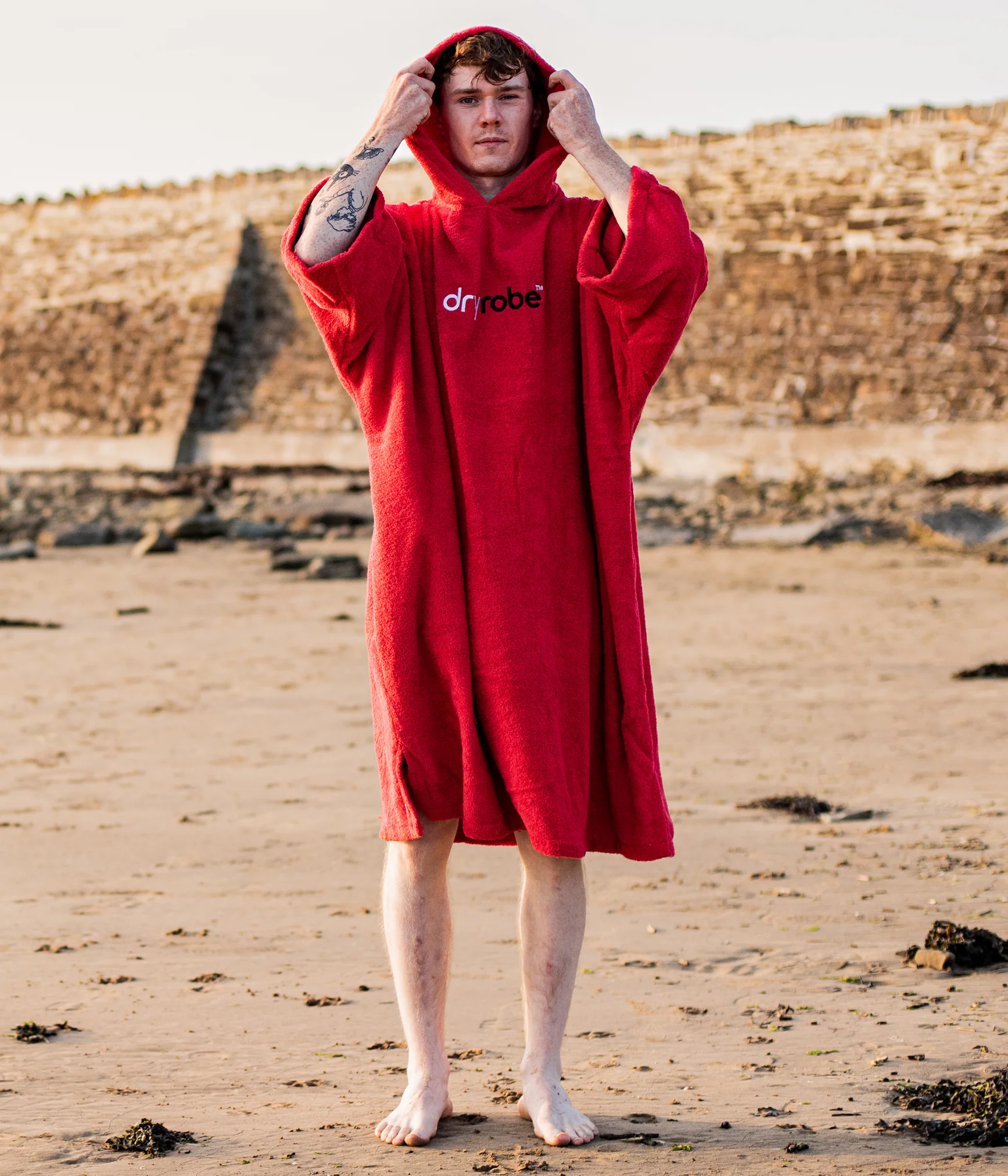 dryrobe Organic Towel dryrobe - Red