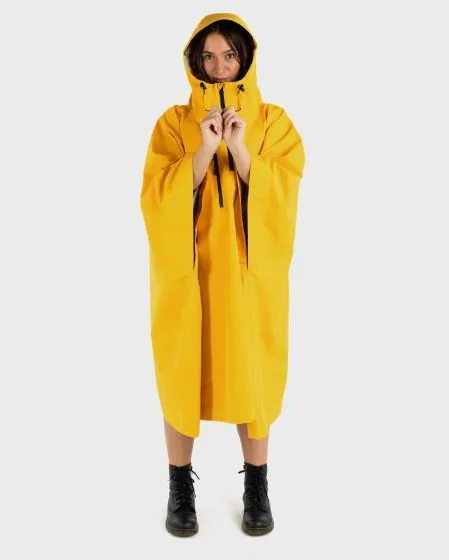 Dryrobe Waterproof Poncho - Yellow