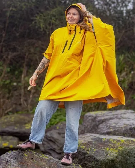 Dryrobe Waterproof Poncho - Yellow