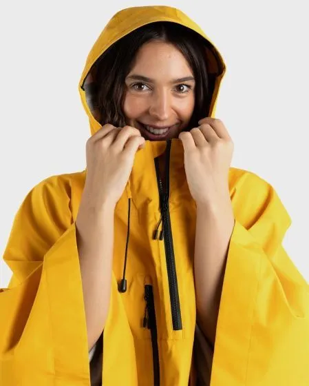 Dryrobe Waterproof Poncho - Yellow