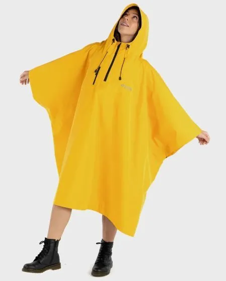 Dryrobe Waterproof Poncho - Yellow