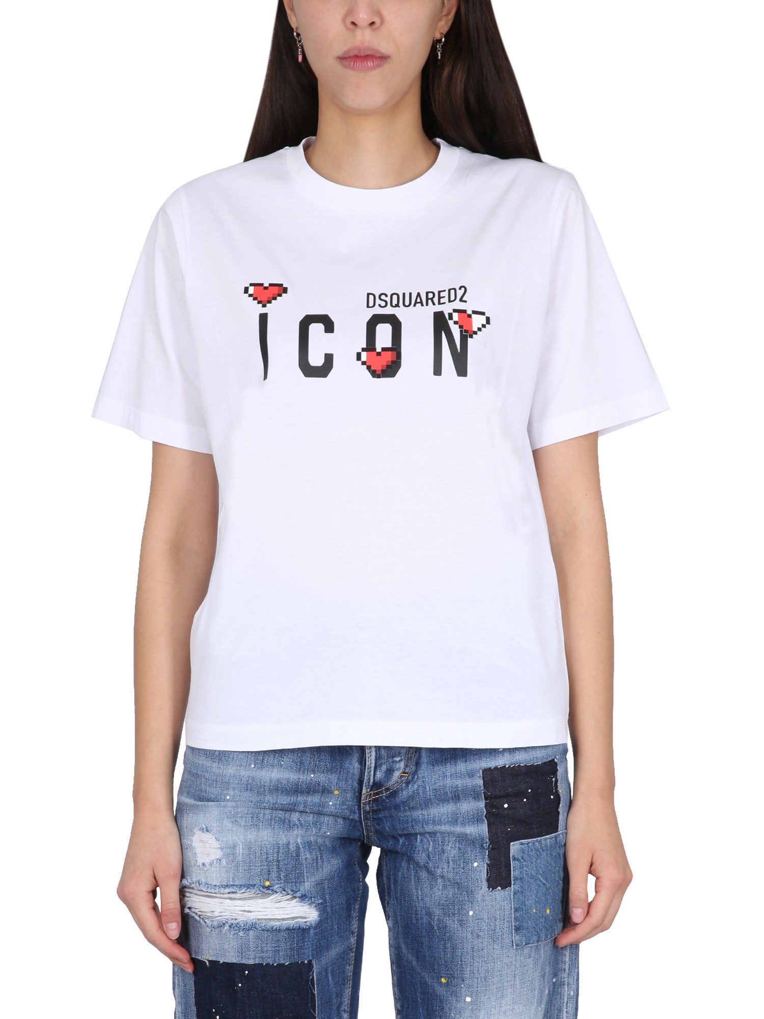 DSQUARED    ICON GAME LOVER T-SHIRT