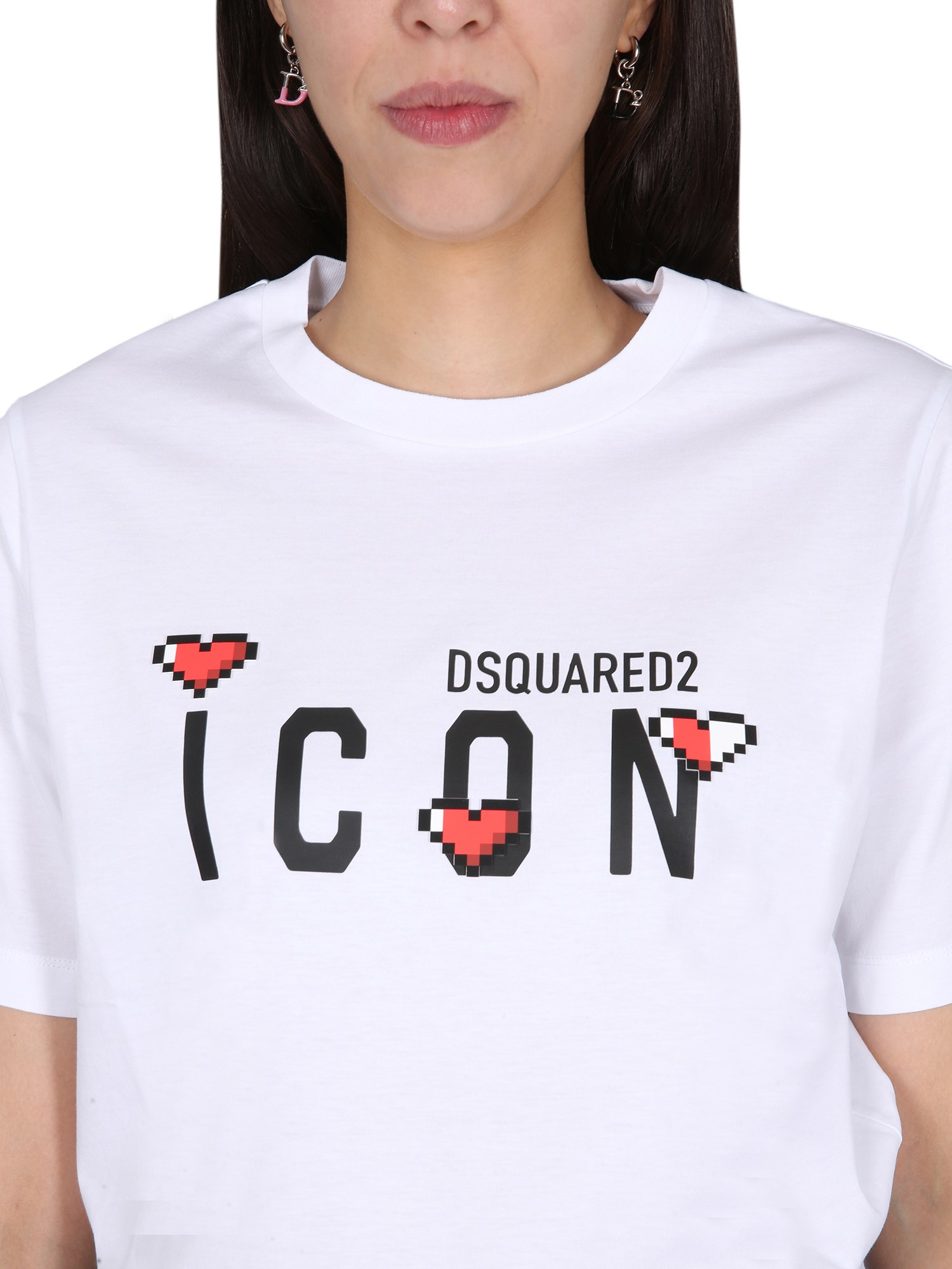 DSQUARED    ICON GAME LOVER T-SHIRT