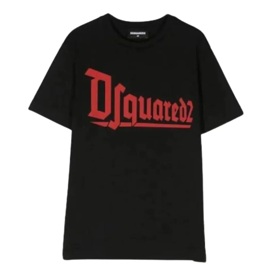 Dsquared T-Shirt Red & Black