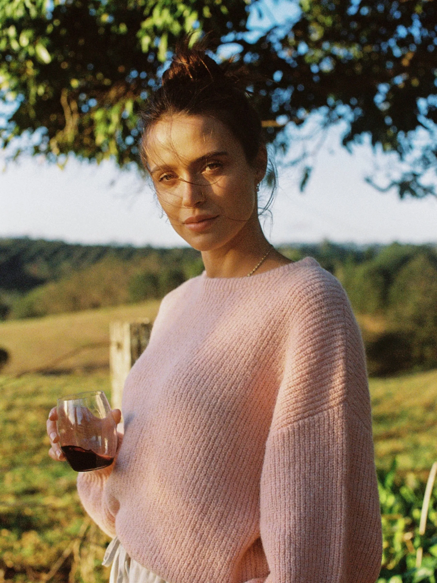 Dusty Pink Somerset Knit Jumper