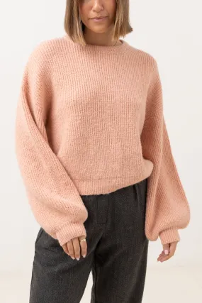 Dusty Pink Somerset Knit Jumper